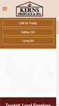 Mobile Screenshot of kernsfireplaceandspa.com